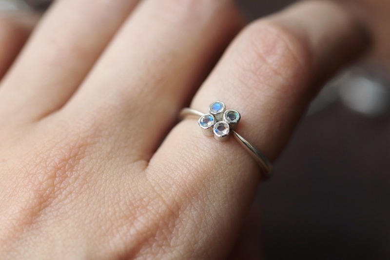 Moon bouquet ring | type 2