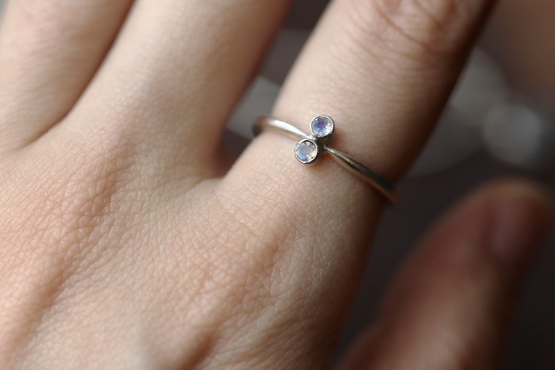 Moon bouquet ring | type 1